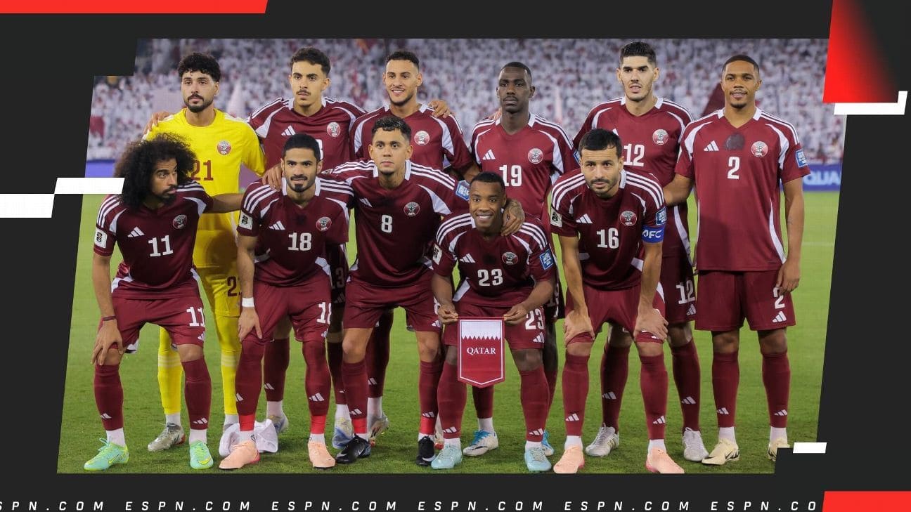 Hacer clic para ampliar: Catar foto de equipo para Catar