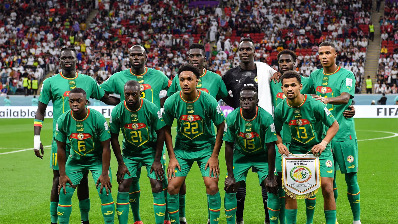 Hacer clic para ampliar: Senegal foto de equipo para Senegal