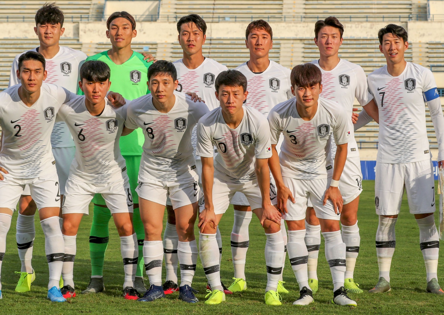 Hacer clic para ampliar: Corea del Sur foto de equipo para Corea del Sur