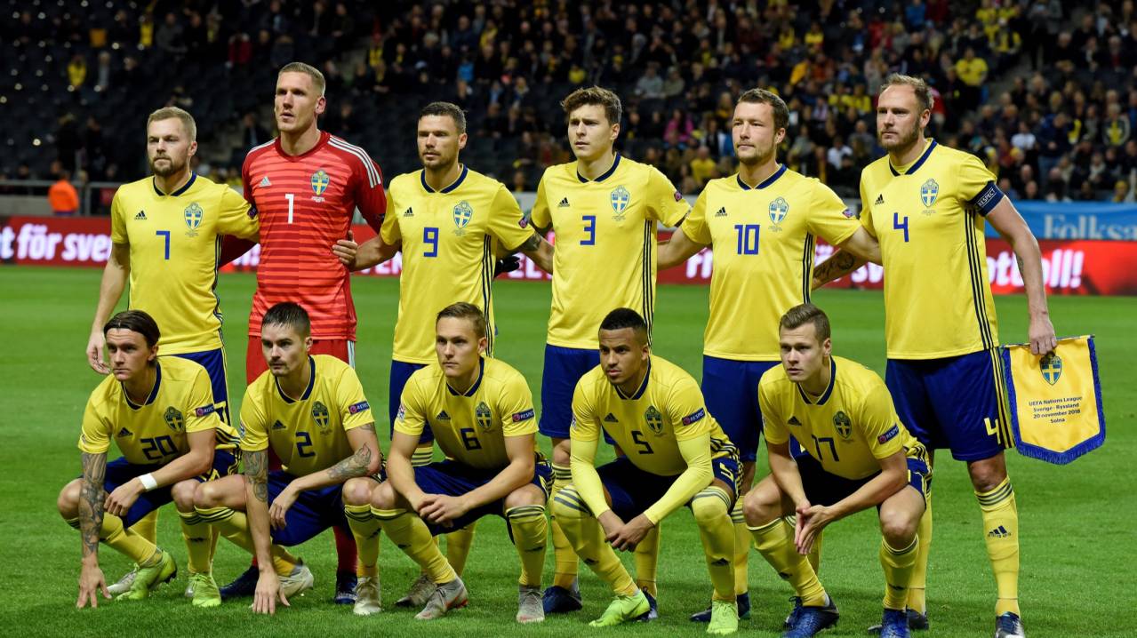 Hacer clic para ampliar: Suecia foto de equipo para Suecia